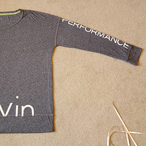 Calvin Klein performance gray shirt size Large - Picture 7 of 11